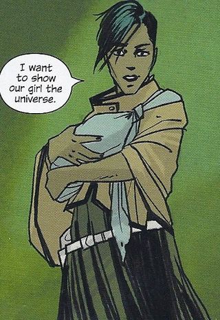 Illustration for article titled Brian K. Vaughan talks Saga, one of the year's best science fiction comics